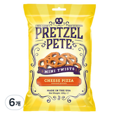 프레첼피트 치즈 피자 프레첼, 100g, 6개