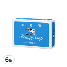 COW STYLE 牛乳石鹼 香皂 茉莉清香, 85g, 6個