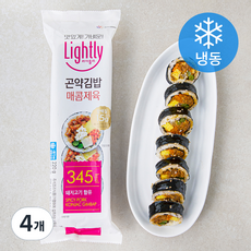 라이틀리 매콤제육 곤약김밥 (냉동), 220g, 4개