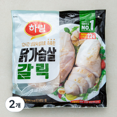 하림 닭가슴살 갈릭, 510g, 2개