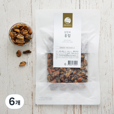 조혜정의멸치연구소 국산 심천포 건홍합, 150g, 6개