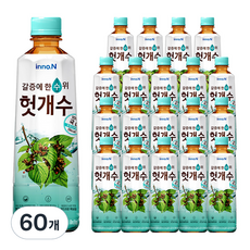 헛개수 차 음료, 500ml, 상세페이지 참조, 60개