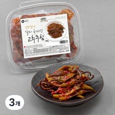 일미식품 입맛살리는 국내산 고추무침, 500g, 3개