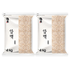 韓國產大麥, 4kg, 2個