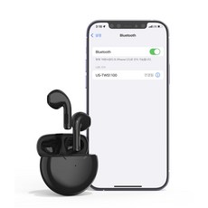 어반사운드 트루팟 무선 블루투스 이어폰, 블랙, US-TWS1100