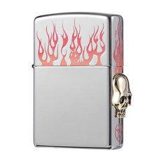 지포 250-18 HELL GATE SKULL RED