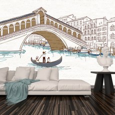 실사프린팅벽지