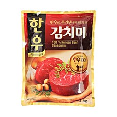 청정원 한우감치미, 2kg, 1개