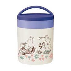 무민 꽃밭 초경량 콤팩트 죽통, 혼합 색상