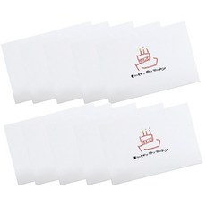 봄비숲 캘리그라피 엽서 해피버스데이 5개입, 혼합 색상, 2개
