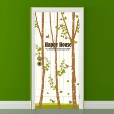 현관문리폼시트지자작