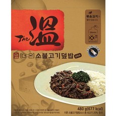 더온 소불고기덮밥 플러스, 480g, 1개