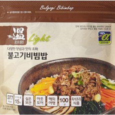 더온 불고기비빔밥 라이트, 100g, 1개