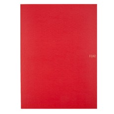 펠리즈 애드 칼라 클리어 화일, 레드, 20매입
