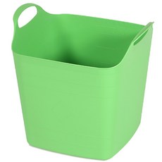 마켓비 BLICA 수납 박스/바스켓 25L, 그린, 1개, 1개