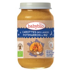 베이비비오 이유식 200g 생후 6개월 이후, 당근 호박 라이스, 1개