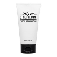 XTM 스타일 옴므 퍼펙트 클렌징 폼, 130ml, 1개