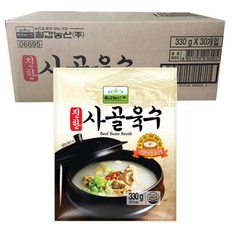 칠갑농산 진한 사골육수, 330g, 30개입