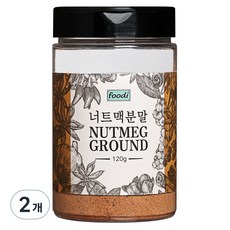 foodi 너트맥분말, 120g, 2개