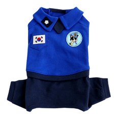 도그포즈 강아지 코스프레 패션 경찰관, 혼합 색상