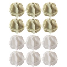 리버그린 돌돌이 세탁볼 화이트 6p + 그린 6p, 1세트