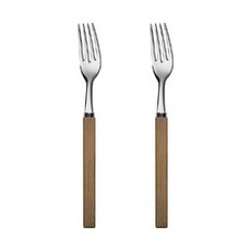 쿼드노비 테이블 포크, 몬테베르데(라이트브라운), 2개입