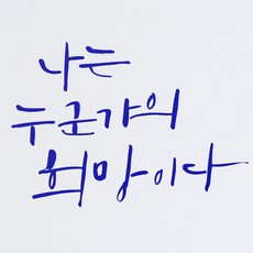 1Am 캘리그라피 인테리어 포인트 스티커 S2 명언 나는 누군가의 희망, 분홍 - 가격 변동 추적 그래프 - 역대가