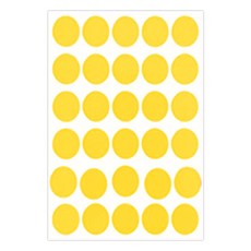 블루마토 스티커3 B 원스티커 30p x 10개입 노랑, 8개