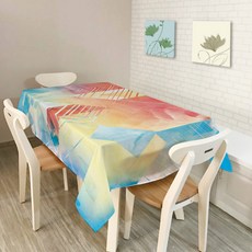 이코디 언유즈얼 테이블 보, 선셋, 150 x 300 cm