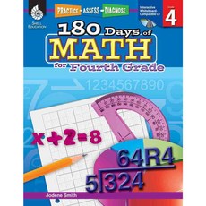 180 Days of Math for Fourth Grade, Shell Education