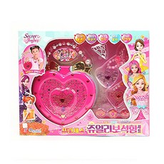 시크릿쥬쥬 프린세스 쥬얼리 보석함 세트, 랜덤 발송, 1개