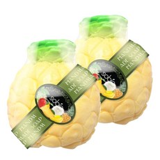 소비아 수제 과일비누 파인애플, 100g, 2개입