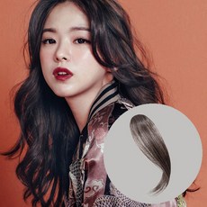 핑크에이지 수시뱅 슬림 롱 소 모스트사 앞머리 가발, BC4 다크브라운, 1개