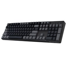 앱코 HACKER 다크그레이 믹스 PBT 키보드 적축, K3000, 블랙