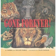 Gone Forever: An Alphabet of Extinct Animals Paperback, Aladdin Paperbacks