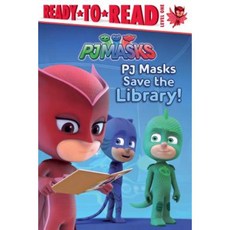 PJ Masks Save the Library! Hardcover, Simon Spotlight
