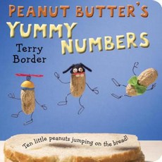 Peanut Butter's Yummy Numbers: Ten Little Peanuts Jumping on the Bread! Board Books, Philomel Books