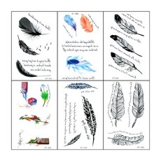 미니타투 세트, KT301, KT302, KT303, KT304, KT305, KT306, 1세트