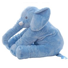 홍대선희샵 코끼리 수면 바디필로우 616, 블루