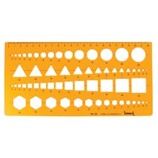 산키스 템플레이트 종합형판 도형자 No 120, 1개 1개