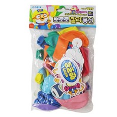 아이코닉스 뽀로로 풍선, 칼라, 30개입