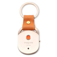 모그원 휴대용 USB충전 열쇠고리형 레펠로 모기퇴치기, 유광골드