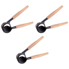 블럭마트 호두까기 브라운, 단우 1.5P 둥근코 망치, 3개
