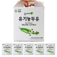 이노푸드 바리의꿈 유기농 두유, 190ml, 96개입