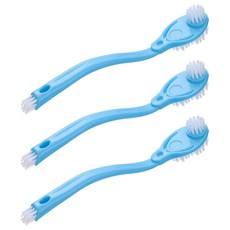 모나코올리브 3Way 신발 세척 솔, 블루, 3개입