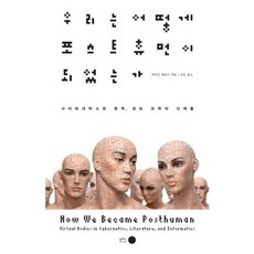 우리는 어떻게 포스트 휴먼이 되었는가:사이버네틱스와 문학 정보 과학의 신체들, 플래닛, 캐서린 헤일스 저/허진 역 열린책들