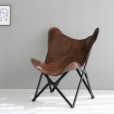 마켓비 PECRE 접이식나비의자 PC0026CH, 혼합 색상, 1개