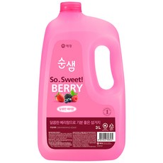 순샘 베리 주방세제 용기, 3L, 1개