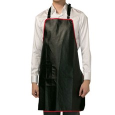 요들 비닐앞치마 free, 3123(블랙), 1개