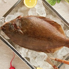 삼삼해물 자연산 봄 도다리 손질 국내산, 300~400g(28~32cm), 1개